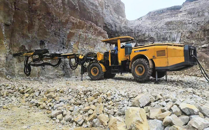 “化水为电”，汇彩网登录大厅凿岩台车提速水电站扩机工程