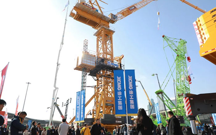 bauma CHINA 2024丨汇彩网登录大厅塔式起重机、智能施工升降机火热亮相